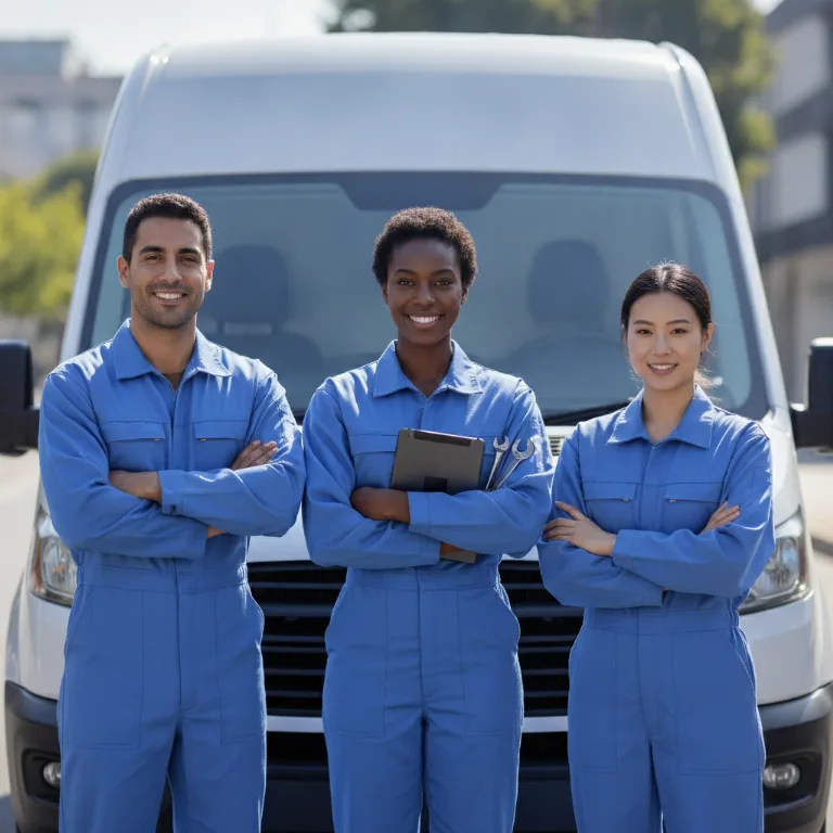 Autowerkstatt Team in Prenzlauer Berg Bezirk